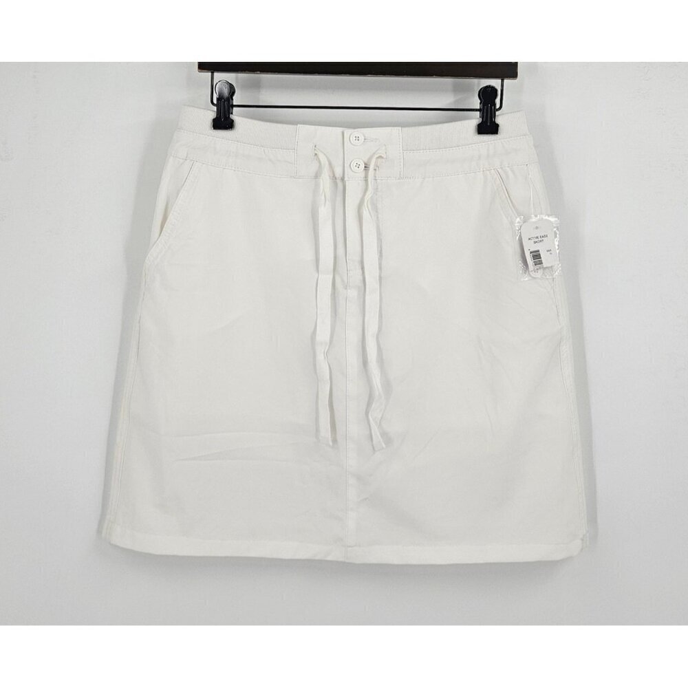 New Great Northwest Indigo Womens Sz 6 Active Ease White Skort